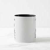 All You Need Is Love and My Dog – Custom Pet Name  マグカップ (中央)