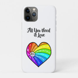 All You Need is Love iPhone 11 Proケース