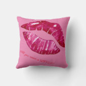 All you need is love motif on throw cushion クッション (裏面)