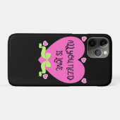 All You Need Is Love Valentine Design Case-Mate iPhoneケース (裏面(横))