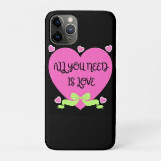All You Need Is Love Valentine Design iPhone 11 Proケース