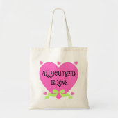 All You Need Is Love – Valentine Heart Design トートバッグ (正面)