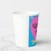All You Need Is Love – Valentine Heart Design 紙コップ (右)