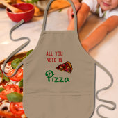 All you Need is Pizza 子供用エプロン