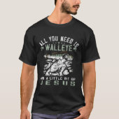 All you need is Walleye funny Jesus Walleye Hunter Tシャツ (正面)