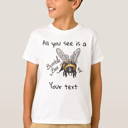 All you see, Bumble Bee  Tシャツ (正面)