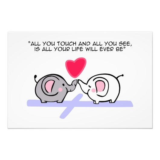 All you touch フォトプリント (正面)