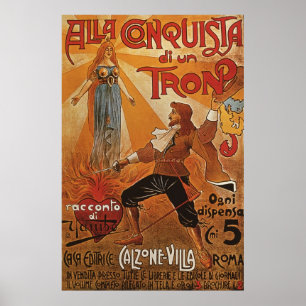 Alla Conquista di un Tron ポスター