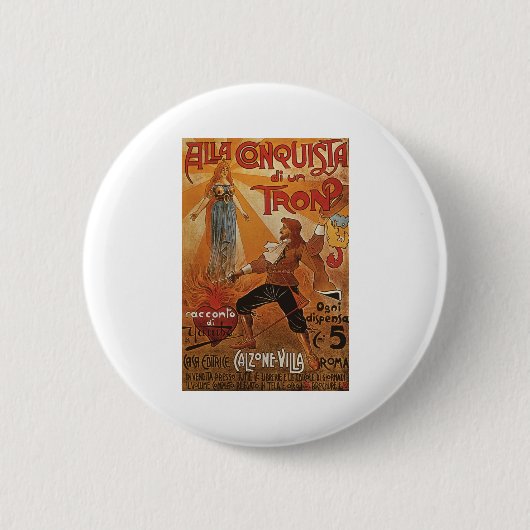 Alla Conquista di un Tron 缶バッジ (正面)