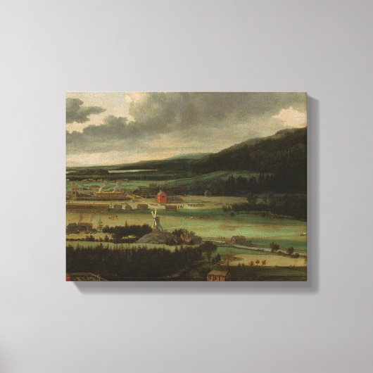 Allaert van Everdingen – ヘンドリックトリップズガンファウンドリ キャンバスプリント (正面)