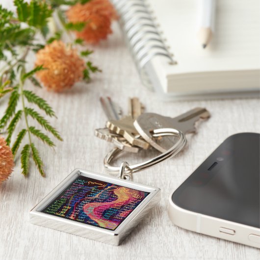 Allah- 99名 キーホルダー (側面)