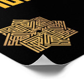 Allah is the greatest  | Arabic Words #9 Poster ポスター (角)