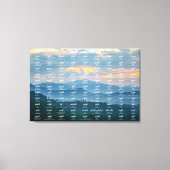 Allah Stretted Canvas Printの99名 キャンバスプリント (正面)