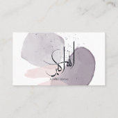 Allahu Akbar Arabic Calligraphy – Minimal Elegant  名刺 (裏面)