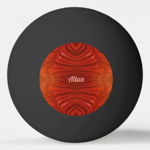 ALLAN 〜タンジェリン オレンジ レッド〜 ピンポン ピンポン 卓球ボール
