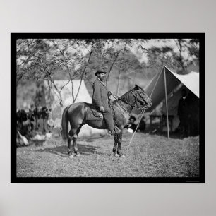 Allan Pinkerton, Head of the Secret Service 1862 ポスター