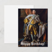 Allan Ramsayによるジョージ3世 誕生日おめでとう (正面/裏面)
