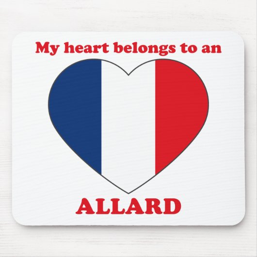 Allard マウスパッド (正面)