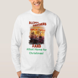 Allbot BrothersバンドクリスマスTシャツ Tシャツ