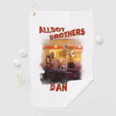 Allbot Brothersバンド/ボブのソーサー修理 ゴルフタオル (インサイチュ)