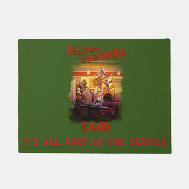 Allbot Brothers Bandでdoormat ドアマット (正面)