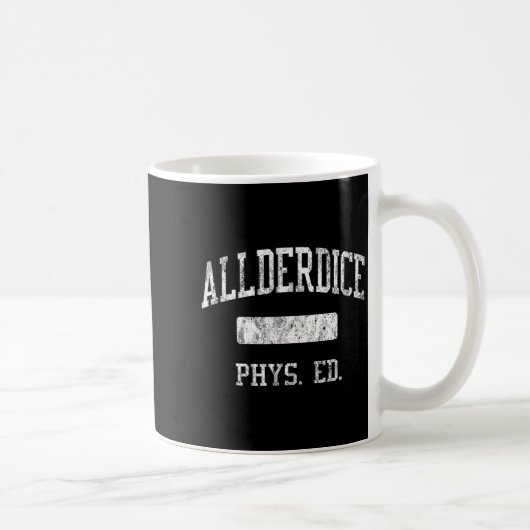 Allderdice High School Hs Ttsburgh Pa Phys Ed  コーヒーマグカップ (右)