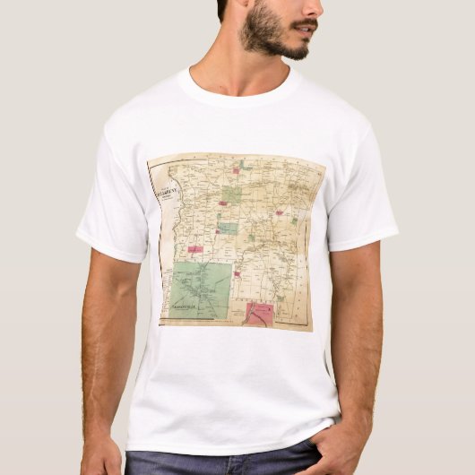 Alleghenyの町区 Tシャツ (正面)