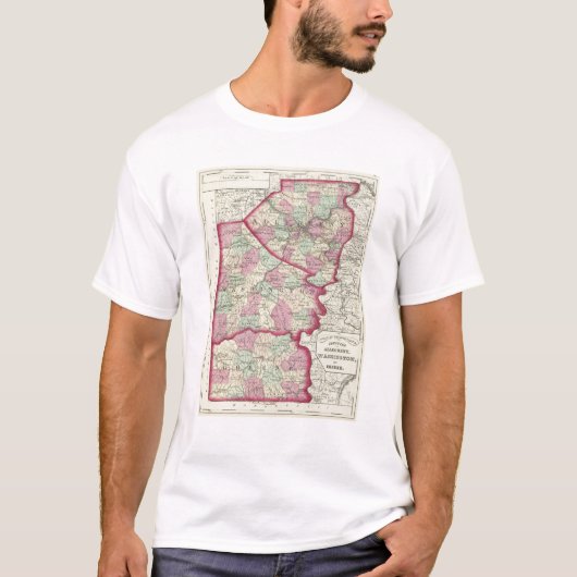 Allegheny、ワシントン州のGreene郡 Tシャツ (正面)