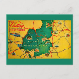 Allegheny National Forest Postcard ポストカード