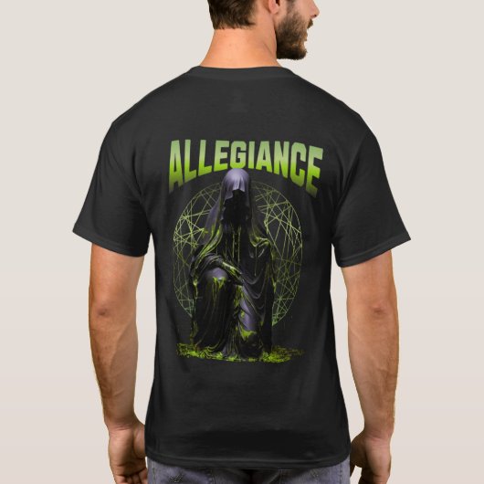Allegiance design  tシャツ (裏面)