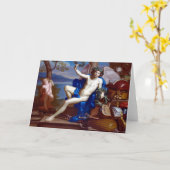 Allegory of Sacred and Profane Love Fine Art Card カード (黄色い花)