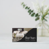 Allegréの経験豊かな人によっては上演のインテリア・デザインが家へ帰ります 名刺 (スタンド正面)
