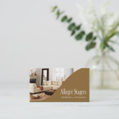 Allegréの経験豊かな人によっては上演のインテリア・デザインが家へ帰ります 名刺 (スタンド正面)