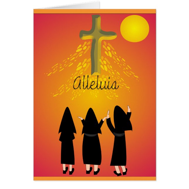 "Alleluia"のカトリック教の宗教ギフト (正面)