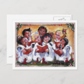 "Alleluia"非常に特別なクリスマスの郵便はがき シーズンポストカード (正面/裏面)