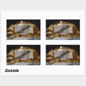 Alleluia (Bible & Sash) 長方形シール (シート)