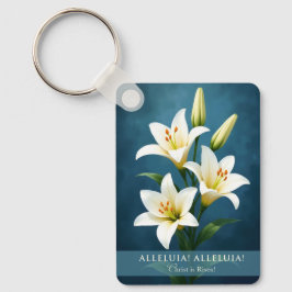 Alleluia Christ Is Risen Easter Faith Gift キーホルダー