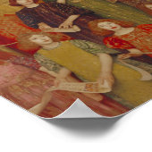 Alleluia （Thomas Cooper Gotch著） ポスター (角)