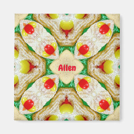 ALLEN ～イースターパーソナライズされたパターンフラクタル～ マグネット