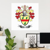 Allen Coat of Arms ポスター (ホームオフィス)
