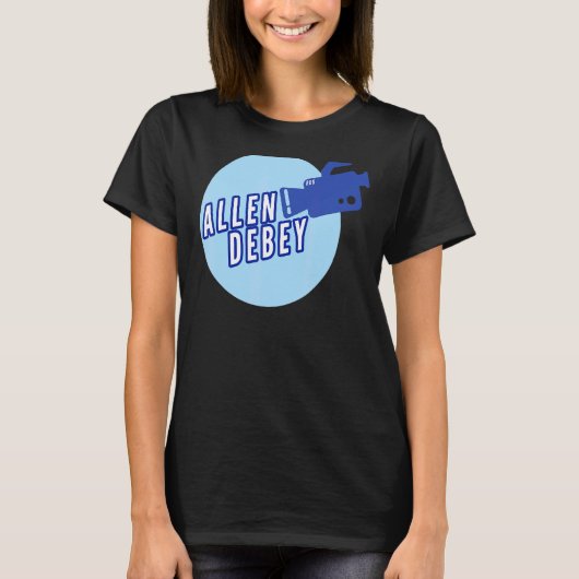 Allen DeBey 888 4オン後を追YouTube christinanicci Tシャツ (正面)