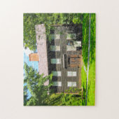 Allen House Deerfield Massachusetts. ジグソーパズル (縦)