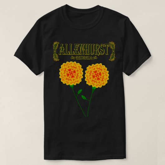 Allenhurst Georgia Tシャツ1 Tシャツ (デザイン正面)
