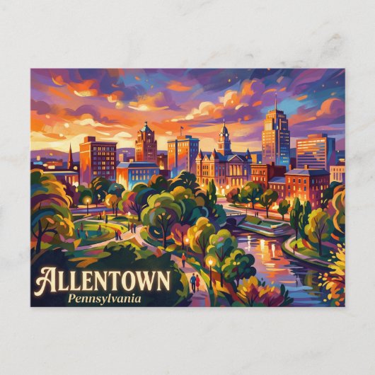 Allentown USA ポストカード (正面)