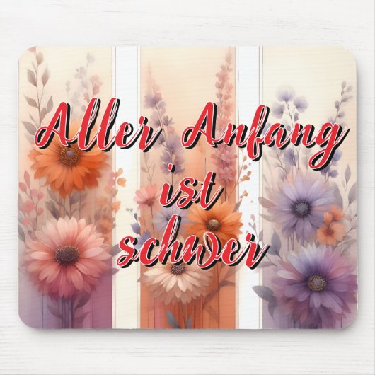 Aller Anfang ist schwer マウスパッド (正面)
