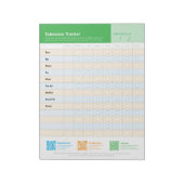 Allergen Intro Tracker US ノートパッド (回転)