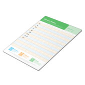 Allergen Intro Tracker US ノートパッド (アングル)