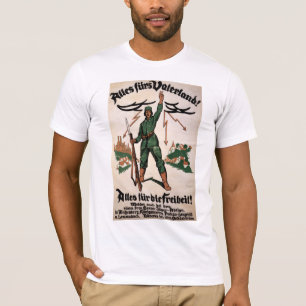 Allesの毛皮のVaterland WWIポスター Tシャツ