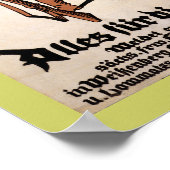 Alles Furs Vaterland WWIポスター(縁ど) ポスター (角)