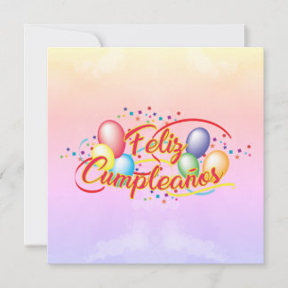 Alles Gute zum Geburtstag | Feliz Cumpleaños カード